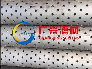 perforated stainless steel casing tube
